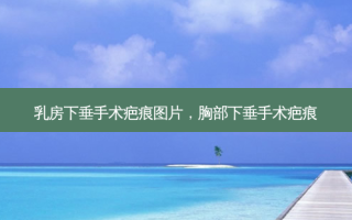  *** 下垂手术疤痕图片，胸部下垂手术疤痕