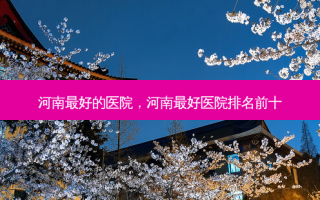 河南 *** 的医院，河南 *** 医院排名前十