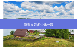 隐形义齿多少钱一颗