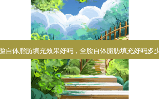 全脸自体脂肪填充效果好吗，全脸自体脂肪填充好吗多少钱