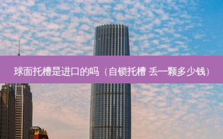 球面托槽是进口的吗（自锁托槽 丢一颗多少钱）
