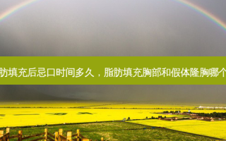 脂肪填充后忌口时间多久，脂肪填充胸部和假体隆胸哪个好
