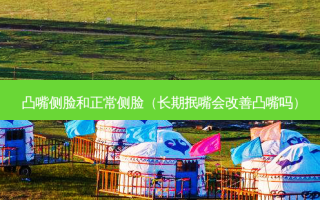 凸嘴侧脸和正常侧脸（长期抿嘴会凸嘴吗）
