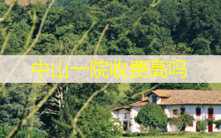 中山一院收费高吗