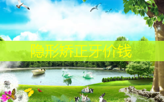 隐形矫正牙价钱