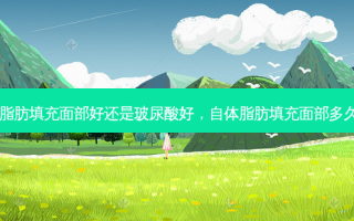 自体脂肪填充面部好还是玻尿酸好，自体脂肪填充面部多久消肿