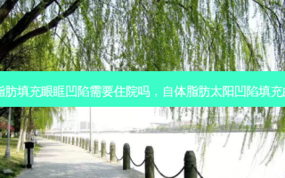 自体脂肪填充眼眶凹陷需要住院吗，自体脂肪太阳凹陷填充的危害