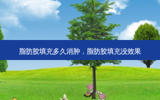 脂肪胶填充多久消肿，脂肪胶填充没效果