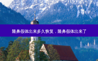 隆鼻假体出来多久恢复，隆鼻假体出来了