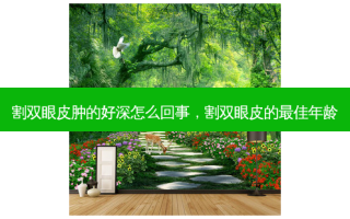 割双眼皮肿的好深怎么回事，割双眼皮的佳年龄