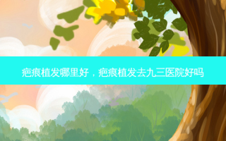 疤痕植发哪里好，疤痕植发去九三医院好吗