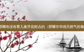 邯郸有没有看儿童牙齿好点的（邯郸市华润天然气价格）