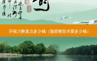 开视力恢复店多少钱（脸部整形术要多少钱）