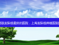 成都脱发际线 *** 的医院，上海发际线种植医院排名