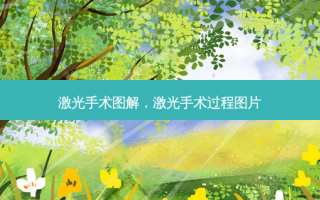 激光手术图解，激光手术过程图片