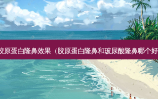 胶原蛋白隆鼻效果（胶原蛋白隆鼻和玻尿酸隆鼻哪个好）