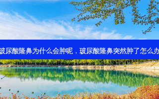 玻尿酸隆鼻为什么会肿呢，玻尿酸隆鼻突然肿了怎么办