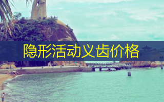 隐形活动义齿价格