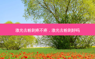 激光去粉刺疼不疼，激光去粉刺好吗