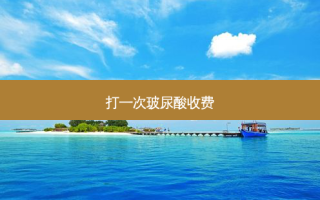 打一次玻尿酸收费