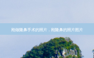 刚做隆鼻手术的照片，刚隆鼻的照片图片