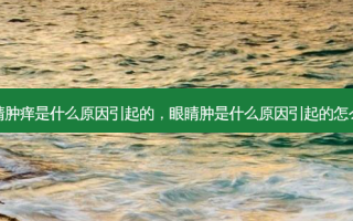眼睛肿痒是什么原因引起的，眼睛肿是什么原因引起的怎么办