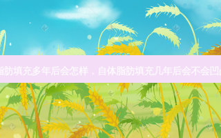 自体脂肪填充多年后会怎样，自体脂肪填充几年后会不会凹凸不平