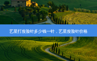 艺星打瘦脸针多少钱一针，艺星瘦脸针价格