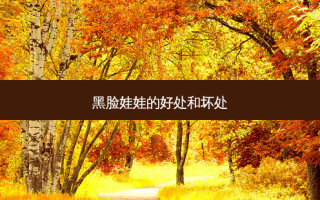黑脸娃娃的好处和坏处