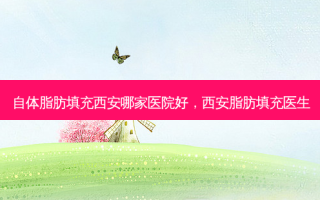 自体脂肪填充西安哪家医院好，西安脂肪填充医生