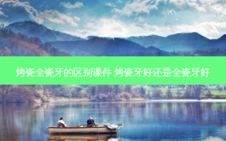 烤瓷全瓷牙的区别课件 烤瓷牙好还是全瓷牙好