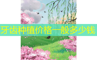 牙齿种植价格一般多少钱