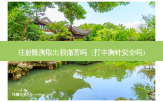 注射隆胸取出很痛苦吗（打丰胸针 *** 吗）
