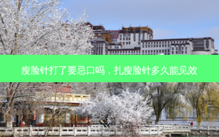 瘦脸针打了要忌口吗，扎瘦脸针多久能见效
