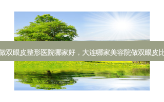 大连做双眼皮整形医院哪家好，大连哪家美容院做双眼皮比较好