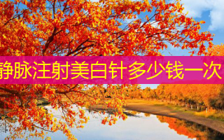 静脉注射美白针多少钱一次