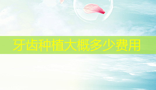 牙齿种植大概多少费用-第1张图片-美呗严选网 牙齿种植大概多少费用-第1张图片-美呗严选网