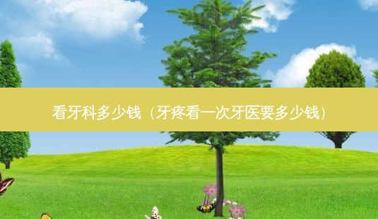 看牙科多少钱(牙疼看一次牙医要多少钱)-第1张图片-美呗严选网 看牙科多少钱(牙疼看一次牙医要多少钱)-第1张图片-美呗严选网