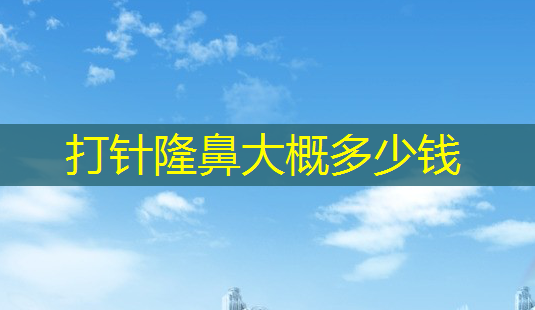 打针隆鼻大概多少钱-第1张图片-美呗严选网 打针隆鼻大概多少钱-第1张图片-美呗严选网