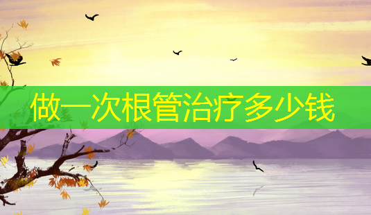 做一次根管多少钱-第1张图片-美呗严选网 做一次根管多少钱-第1张图片-美呗严选网