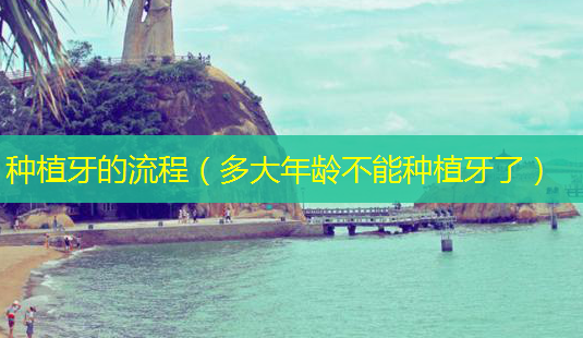 种植牙的流程(多大年龄不能种植牙了)-第1张图片-美呗严选网 种植牙的流程(多大年龄不能种植牙了)-第1张图片-美呗严选网