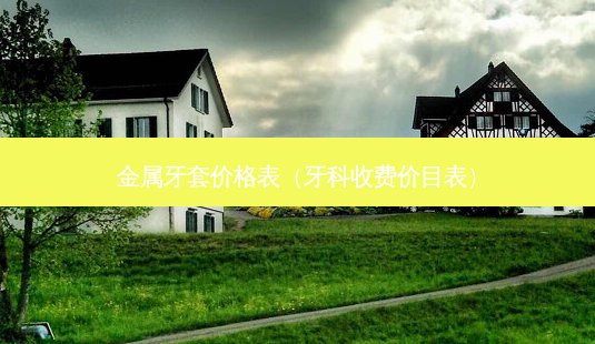 金属牙套价格表(牙科收费价目表)-第1张图片-美呗严选网 金属牙套价格表(牙科收费价目表)-第1张图片-美呗严选网