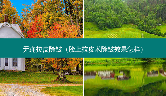 拉皮除皱(脸上拉皮术除皱效果怎样)-第1张图片-美呗严选网 拉皮除皱(脸上拉皮术除皱效果怎样)-第1张图片-美呗严选网