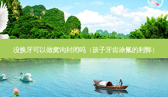 没换牙可以做窝沟封闭吗(孩子牙齿涂氟的利弊)-第1张图片-美呗严选网 没换牙可以做窝沟封闭吗(孩子牙齿涂氟的利弊)-第1张图片-美呗严选网