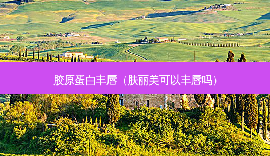 胶原蛋白丰唇(肤丽美可以丰唇吗)-第1张图片-美呗严选网 胶原蛋白丰唇(肤丽美可以丰唇吗)-第1张图片-美呗严选网