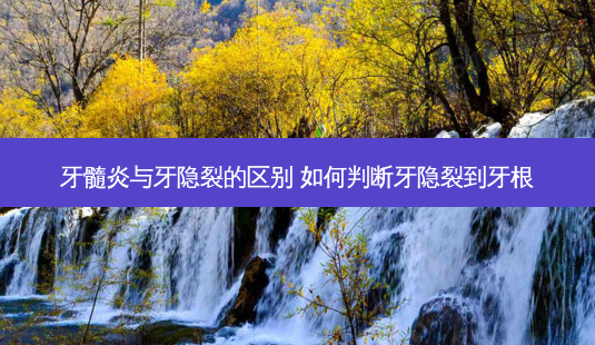 牙髓炎与牙隐裂的区别 如何判断牙隐裂到牙根-第1张图片-美呗严选网 牙髓炎与牙隐裂的区别 如何判断牙隐裂到牙根-第1张图片-美呗严选网