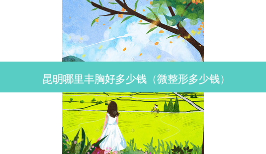 昆明哪里丰胸好多少钱(微整形多少钱)-第1张图片-美呗严选网 昆明哪里丰胸好多少钱(微整形多少钱)-第1张图片-美呗严选网
