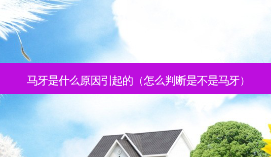 马牙是什么原因引起的(怎么判断是不是马牙)-第1张图片-美呗严选网 马牙是什么原因引起的(怎么判断是不是马牙)-第1张图片-美呗严选网