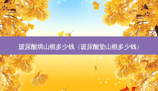 玻尿酸填山根多少钱(玻尿酸垫山根多少钱)-第1张图片-美呗严选网 玻尿酸填山根多少钱(玻尿酸垫山根多少钱)-第1张图片-美呗严选网