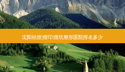 沈阳祛痘|痘印|痘坑整形医院排名多少-第1张图片-美呗严选网 沈阳祛痘|痘印|痘坑整形医院排名多少-第1张图片-美呗严选网